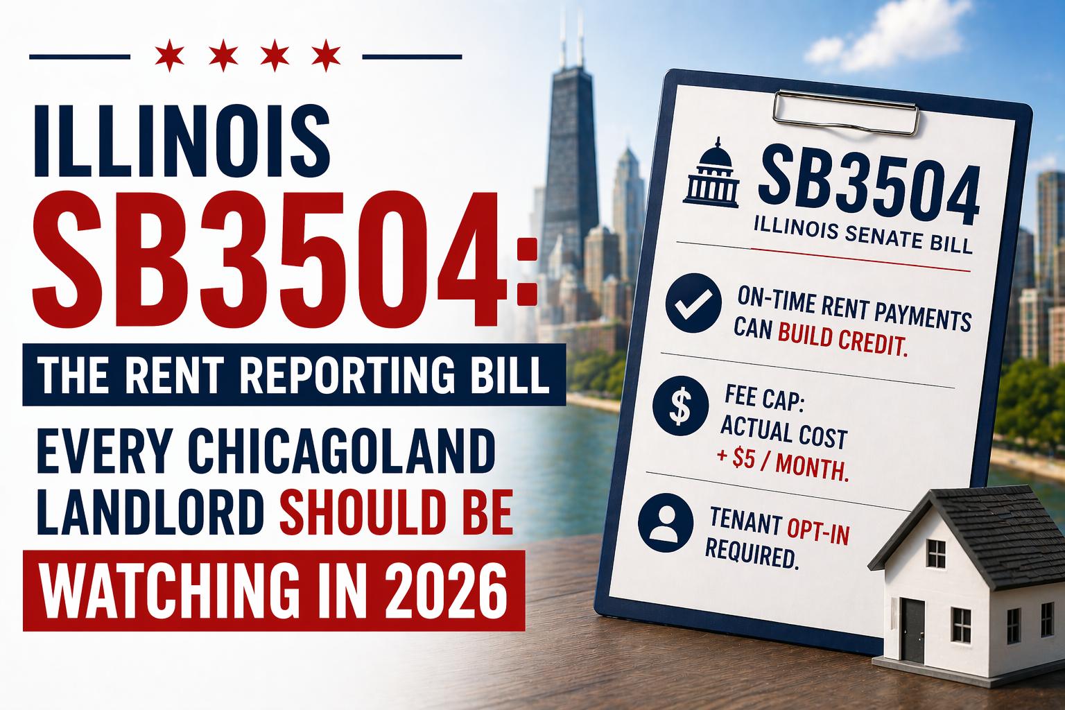 Illinois SB3504: The Rent Reporting Bill Every Chicagoland Landlord Should Be Watching in 2026